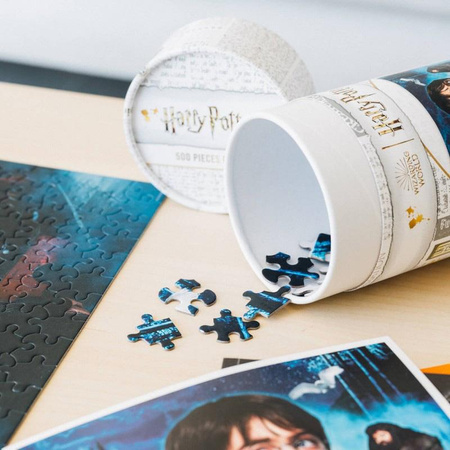 Harry Potter - Puzzles 500 éléments dans une boîte décorative (Harry Potter et la pierre philosophale)