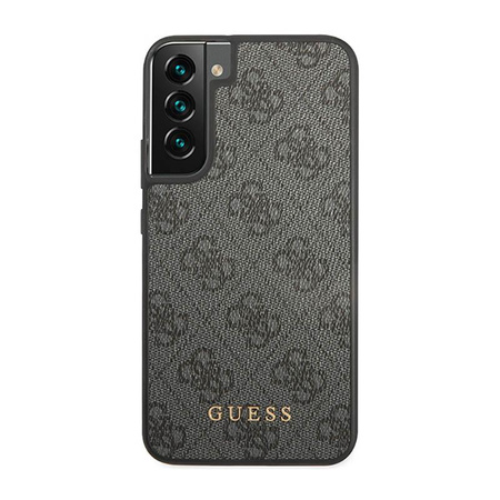 Guess 4G Metall Logo - Samsung Galaxy S23 Gehäuse (grau)