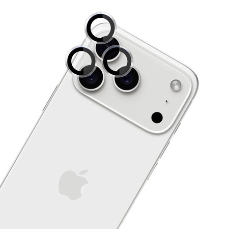 3mk HARDY Lens Protection Pro - Sklo na objektiv fotoaparátu iPhone 17 Pro / iPhone 17 Pro Max (Transparent)