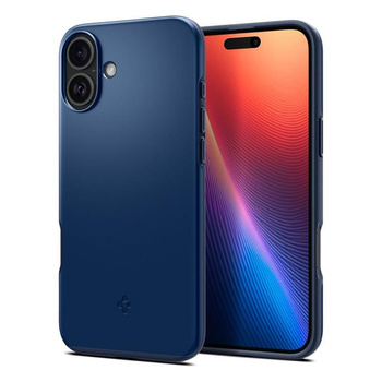 Spigen Thin Fit MagSafe - Hülle für iPhone 16 (Marineblau)
