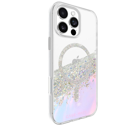 Case-Mate Karat MagSafe - iPhone 16 Pro Max tok (holografikus szappanbuborék)