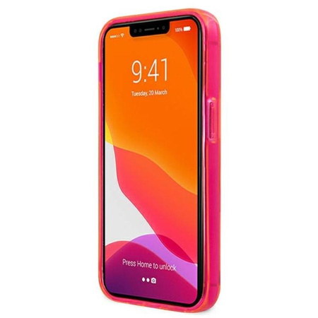 Karl Lagerfeld Choupette Head - iPhone 13 Pro Max Tasche (fluo rosa)