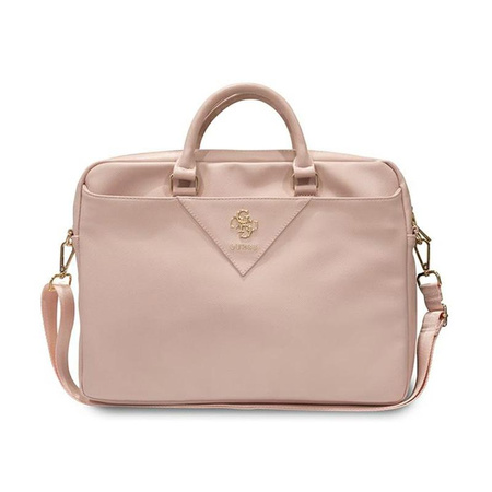 Guess Triangle 4G Computer Bag - 15" / 16" Notebook Bag (pink)