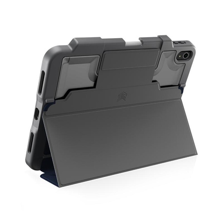 STM Dux Plus - Páncélozott tok iPad 11" (2025) / 10.9" (2022) MIL-STD-810G iPad 11" (2025) / 10.9" (2022) készülékhez Apple Pencil tartóval (éjkék)