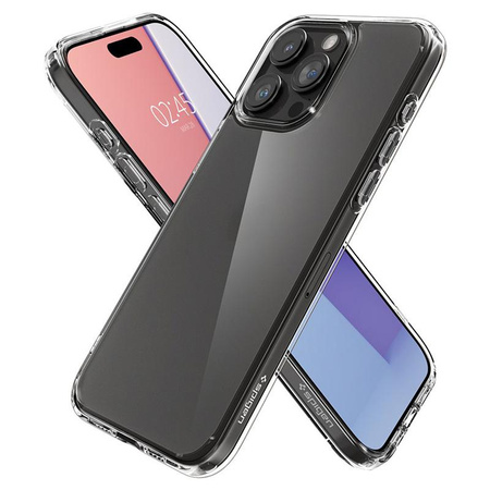 Spigen Ultra Hybrid - pouzdro pro iPhone 15 Pro (Frost Clear)