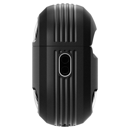 Spigen Rugged Armor - Gehäuse für Apple Airpods Pro 1 / 2 (Schwarz)