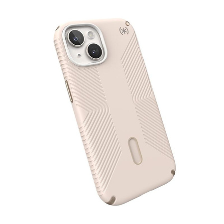 Speck Presidio2 Grip ClickLock & MagSafe - Case iPhone 16e / iPhone 15 / iPhone 14 / iPhone 13 (Bleached Bone / Heirloom Gold / Hazel Brown)