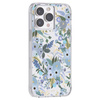 Rifle Paper Clear - iPhone 14 Pro Max Case (Garden Party Blue)