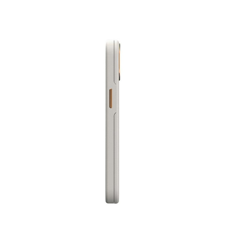 Moshi Napa Slim MagSafe - kožené pouzdro pro iPhone 14 (šedá)