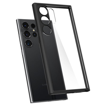 Spigen Ultra Hybrid - Schutzhülle für Samsung Galaxy S24 Ultra (Mattschwarz)