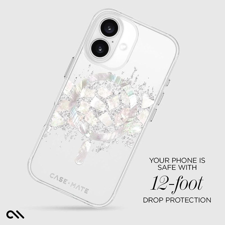 Case-Mate Karat MagSafe „Touch of Pearl” do iPhone 16 – Elegancja i Niezawodna Ochrona