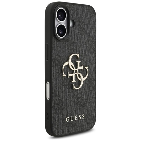 ETUI DO IPHONE 17 GUESS CZARNE ORYGINALNE ZE SMYCZĄ ELEGANCKIE MODNE CASE