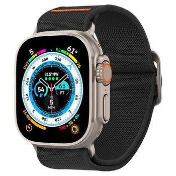 Spigen Fit Lite Ultra - Řemínek pro Apple Watch 42/44/45/49 mm (černý)