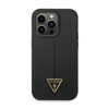 Guess Silicone Triangle Logo - Coque iPhone 14 Pro Max (noir)