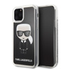 Karl Lagerfeld Iconic Glitter - iPhone 11 Pro Tasche (Schwarz)