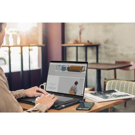 Moshi iVisor AG - Matná ochranná fólie na displej pro MacBook Pro 16 (černá/čirá matná)