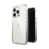 Speck Presidio Perfect-Clear - iPhone 14 Pro Case with MICROBAN Coating (Clear)