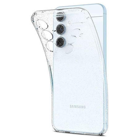Spigen Liquid Crystal Glitter - Etui pour Samsung Galaxy A55 5G (Transparent)