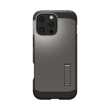 Spigen Tough Armor MagSafe - Étui pour iPhone 16 Pro Max (Gunmetal)