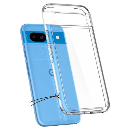 Spigen Ultra Hybrid - tok Google Pixel 8A (átlátszó)