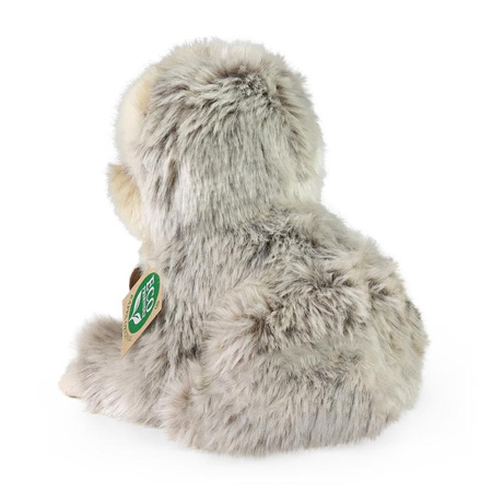 Rappa - Mascotte realistica in peluche Bradipo seduto 18 cm Ecologico
