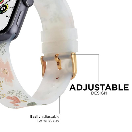 Rifle Paper Band - Armband für Apple Watch 42/44/45/49 mm (Wild Flowers)