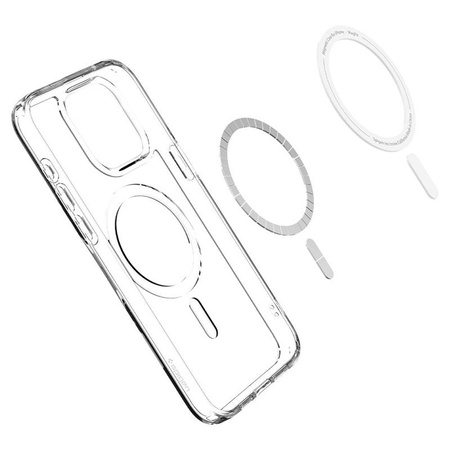 Spigen Ultra Hybrid MagSafe - tok iPhone 15 Pro Max készülékhez (fehér)