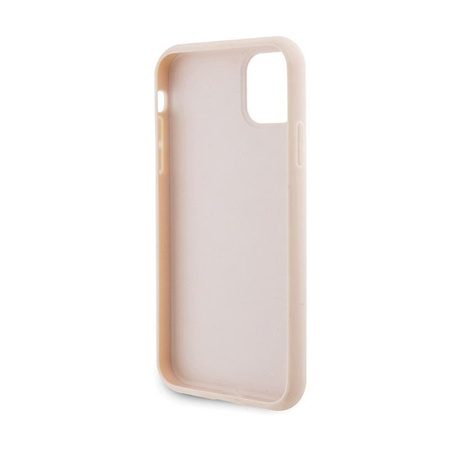 Karl Lagerfeld Gestepptes K-Muster - iPhone 11 Tasche (rosa)