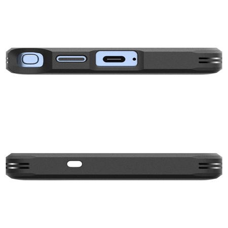 Spigen Tough Armor MagSafe - Étui pour Samsung Galaxy S25 Ultra (Noir)
