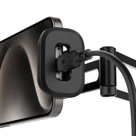 Spigen OneTap UTS45 - Universal car headrest mount for smartphone / tablet (Black)