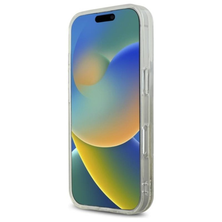 Hello Kitty Liquid Glitter Fever MagSafe - Pouzdro na iPhone 16 Pro (bílý/zlatý)