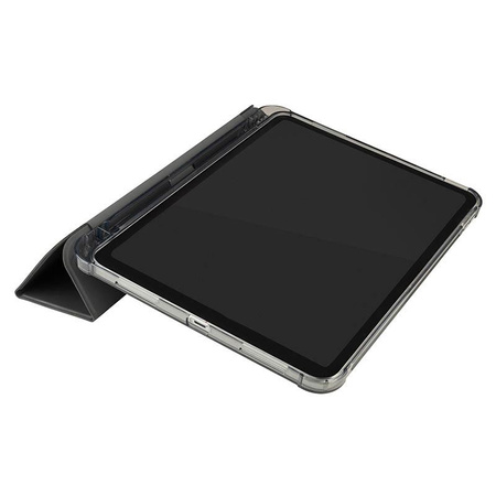 Tucano Satin Case - Etui pour iPad 11" (2025) / iPad 10.9" (2022) avec aimant et support pour Apple Pencil (gris)