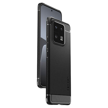 Spigen Rugged Armor - Gehäuse für Xiaomi 13 Pro (Schwarz)