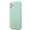 Guess Silicone Vintage - Coque iPhone 11 Pro Max (vert)