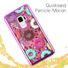 Zizo Flüssigkeit Glitter Star Fall - Samsung Galaxy S9 Fall (Donuts)