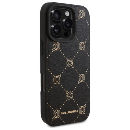 Karl Lagerfeld MagSafe Karl Head - iPhone 16 Pro Max tok (fekete)