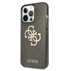 Guess Glitter 4G Big Logo - Etui iPhone 13 Pro (czarny)
