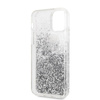 Karl Lagerfeld Flüssig-Glitzer-Herzen - iPhone 11 Pro Max Hülle