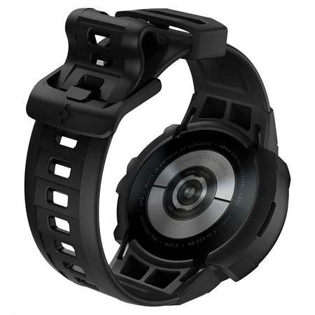 Spigen Rugged Armor Pro - Pasek + etui do Samsung Galaxy Watch 4 / 5 40 mm (Grafitowy)