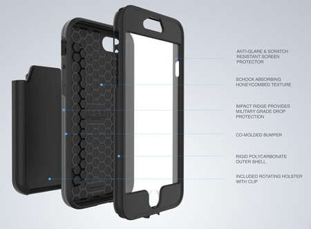 Incipio Performance Series Max iPhone 7 case (white/blue)