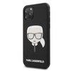 Karl Lagerfeld Iconic Embossed Glitter Case - iPhone 11 Pro Max Hülle (Schwarz)
