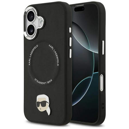 Karl Lagerfeld Karl Pin MagSafe - Case for iPhone 17 (black)