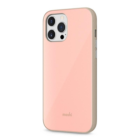 Moshi iGlaze Slim Hardshell Case - iPhone 13 Pro Max Gehäuse (SnapTo System) (Dahlia Pink)