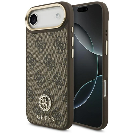 Guess 4G Strass Logo MagSafe - Case iPhone Air (Brown)