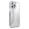Speck Presidio Perfect-Clear with Grips - iPhone 13 Pro Max / iPhone 12 Pro Max Case with MICROBAN Coating (Clear)