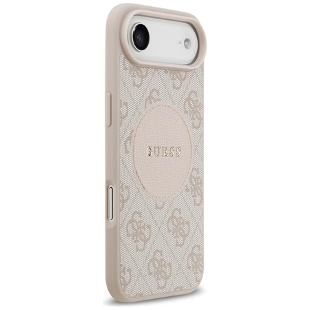 ETUI DO IPHONE AIR do MAGSAFE GUESS ORYGINALNE RÓŻOWE SKÓRZANE ELEGANCKIE 