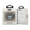 Karl Lagerfeld Choupette Head Glitter - Etui AirPods 3 (czarny)