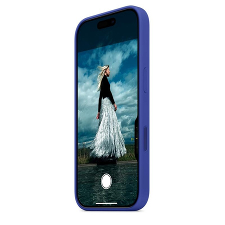 Apple Silikonhülle - Silikonhülle mit MagSafe für iPhone 16 Pro (Denim)