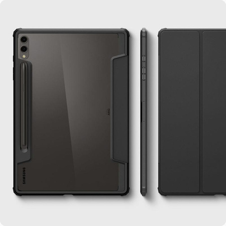 Spigen Ultra Hybrid Pro - Étui pour Samsung Galaxy Tab S9+ 12.4" (Noir)