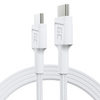 Green Cell PowerStream - USB-C - USB-C cable 120 cm Power Delivery 60W, QC 3.0 (white)